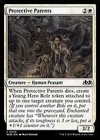Magic the Gathering Card - Protective Parents - MTG Circle