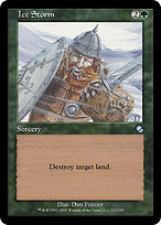 Magic the Gathering Card - Ice Storm - MTG Circle