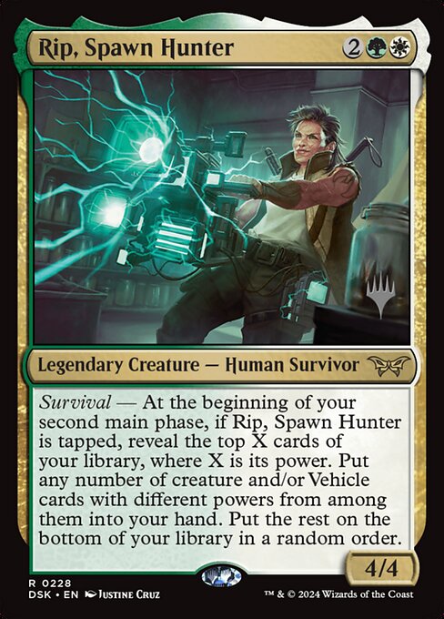 Magic the Gathering Card - Rip, Spawn Hunter - MTG Circle
