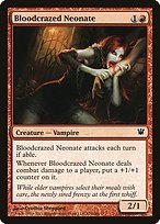 Magic the Gathering Card - Bloodcrazed Neonate - MTG Circle