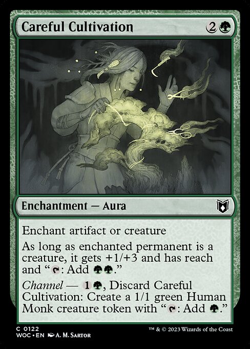 Magic the Gathering Card - Careful Cultivation - MTG Circle