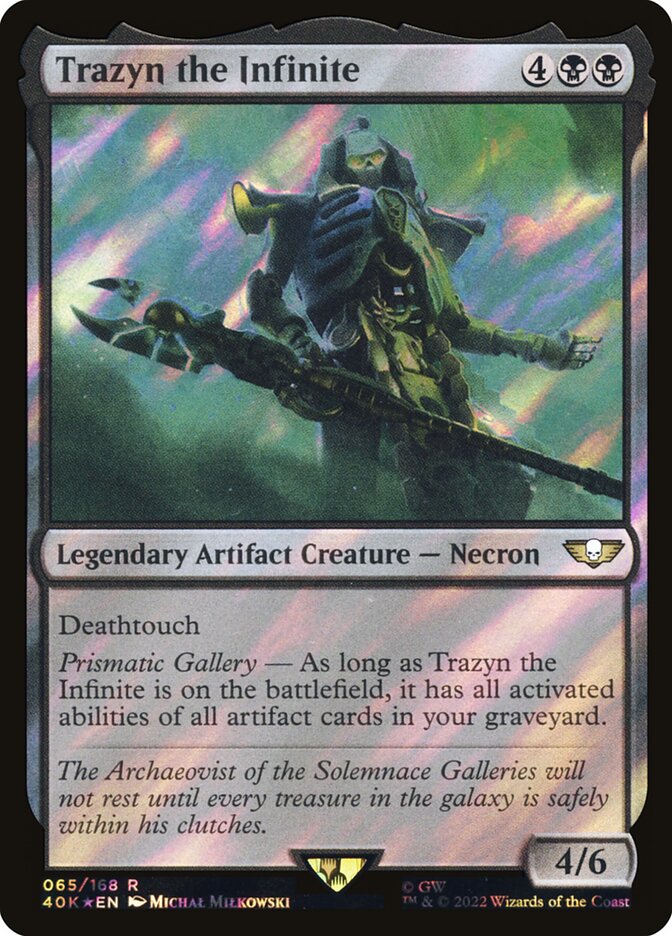Magic the Gathering Card - Trazyn the Infinite - MTG Circle