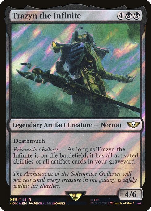 Magic the Gathering Card - Trazyn the Infinite - MTG Circle