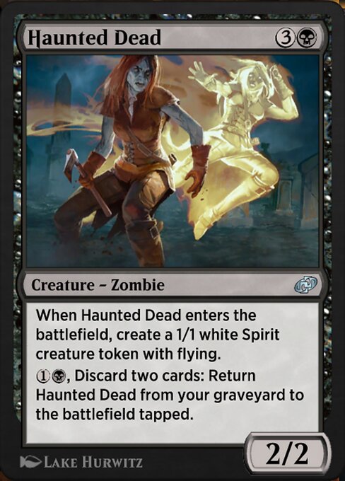 Magic the Gathering Card - Haunted Dead - MTG Circle