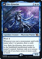 Magic the Gathering Card - Jin-Gitaxias // The Great Synthesis - MTG Circle