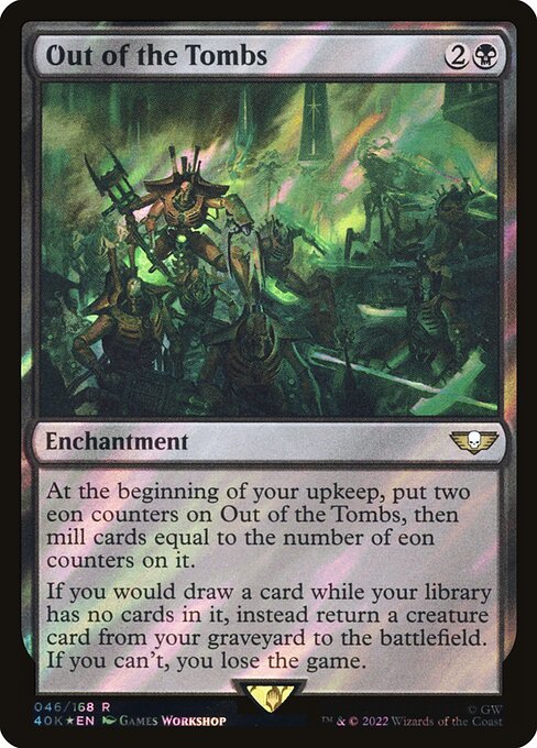 Magic the Gathering Card - Out of the Tombs - MTG Circle