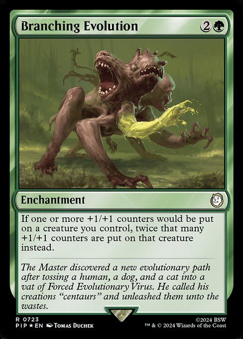 Magic the Gathering Card - Branching Evolution - MTG Circle