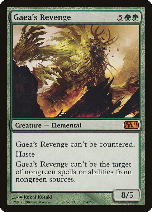 Magic the Gathering Card - Gaea's Revenge - MTG Circle