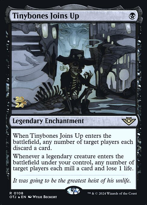 Magic the Gathering Card - Tinybones Joins Up - MTG Circle