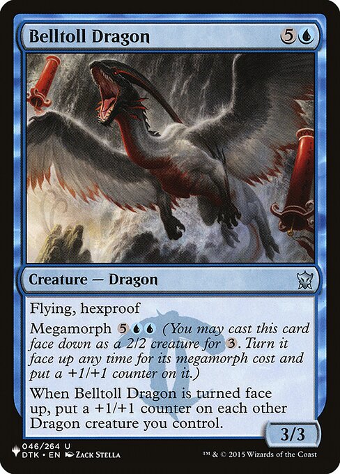 Magic the Gathering Card - Belltoll Dragon - MTG Circle