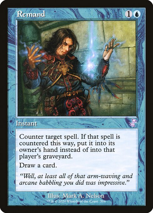 Magic the Gathering Card - Remand - MTG Circle