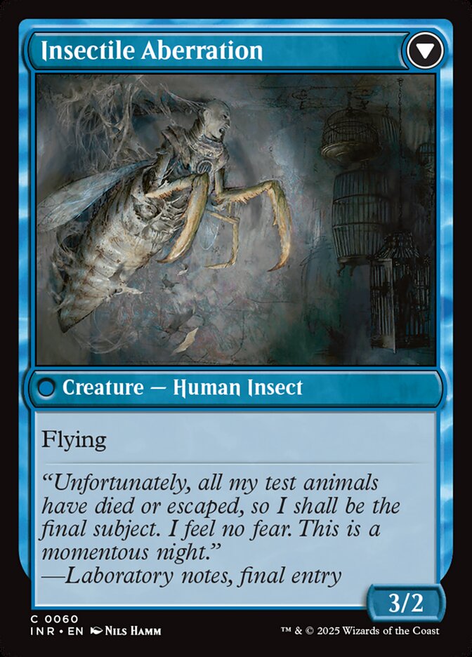 Magic the Gathering Card - Insectile Aberration - MTG Circle