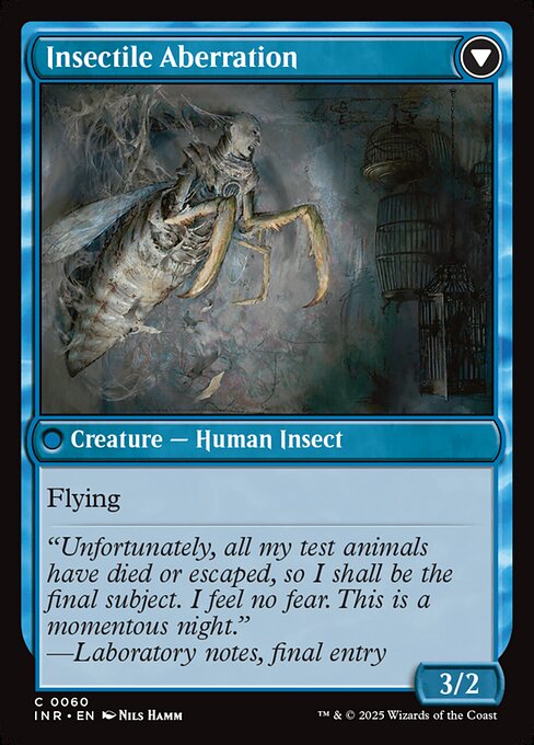 Magic the Gathering Card - Insectile Aberration - MTG Circle