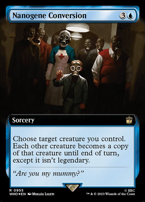 Magic the Gathering Card - Nanogene Conversion - MTG Circle