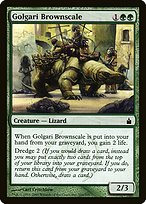 Magic the Gathering Card - Golgari Brownscale - MTG Circle