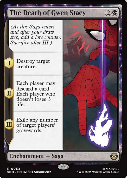 Magic the Gathering Card - The Death of Gwen Stacy - MTG Circle