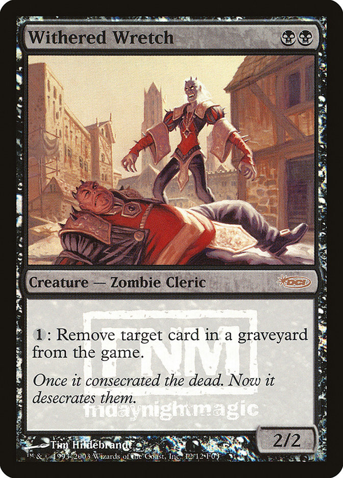 Magic the Gathering Card - Withered Wretch - MTG Circle