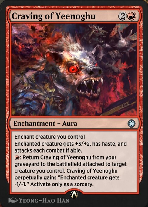 Magic the Gathering Card - Craving of Yeenoghu - MTG Circle