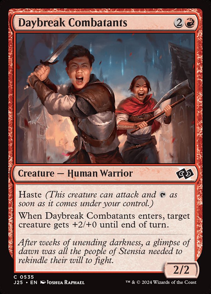 Magic the Gathering Card - Daybreak Combatants - MTG Circle