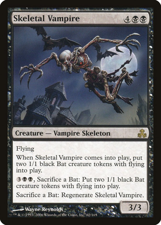 Magic the Gathering Card - Skeletal Vampire - MTG Circle