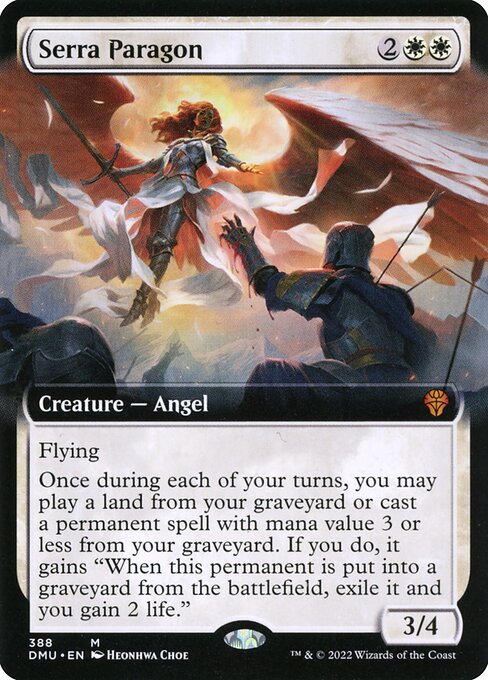 Magic the Gathering Card - Serra Paragon - MTG Circle