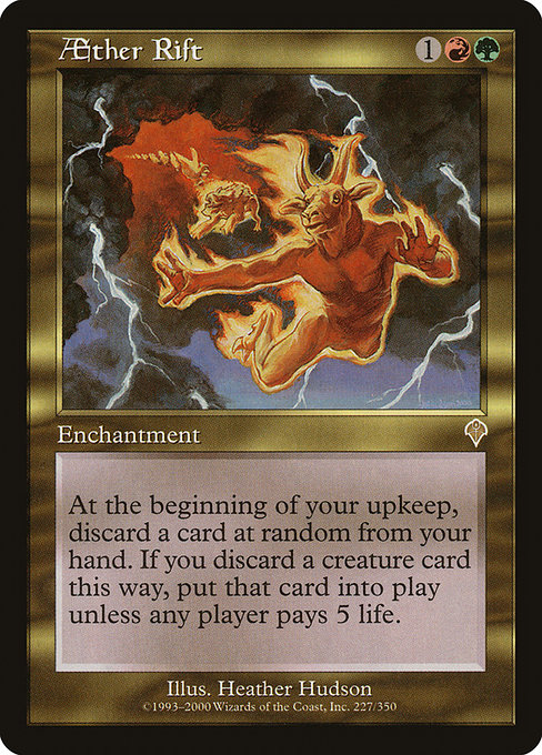 Magic the Gathering Card - Aether Rift - MTG Circle
