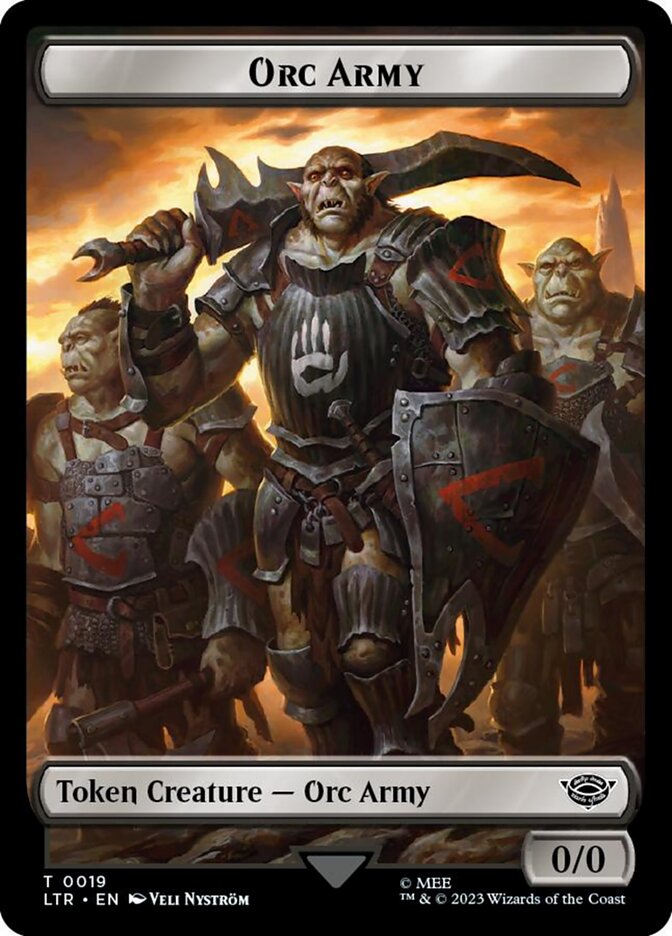 Magic the Gathering Card - Orc Army - MTG Circle