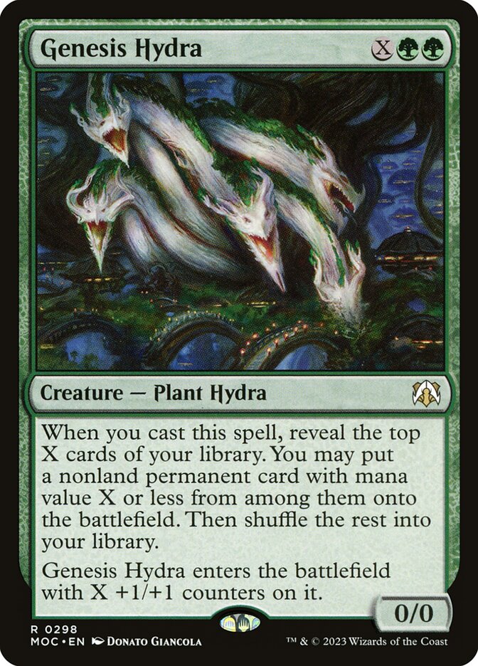 Magic the Gathering Card - Genesis Hydra - MTG Circle