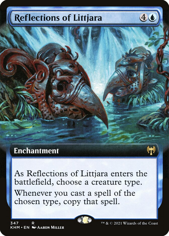 Magic the Gathering Card - Reflections of Littjara - MTG Circle