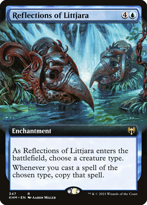 Magic the Gathering Card - Reflections of Littjara - MTG Circle