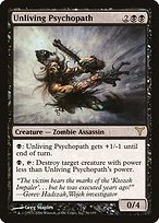 Magic the Gathering Card - Unliving Psychopath - MTG Circle