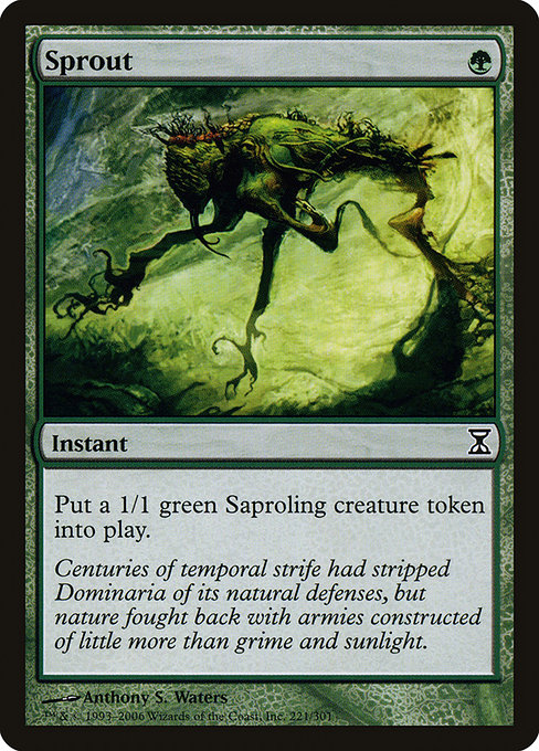 Magic the Gathering Card - Sprout - MTG Circle