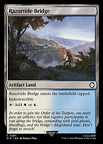 Magic the Gathering Card - Razortide Bridge - MTG Circle