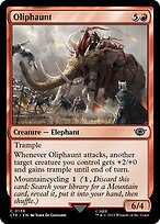 Magic the Gathering Card - Oliphaunt - MTG Circle