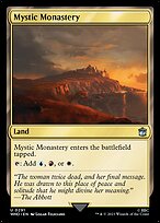 Magic the Gathering Card - Mystic Monastery - MTG Circle