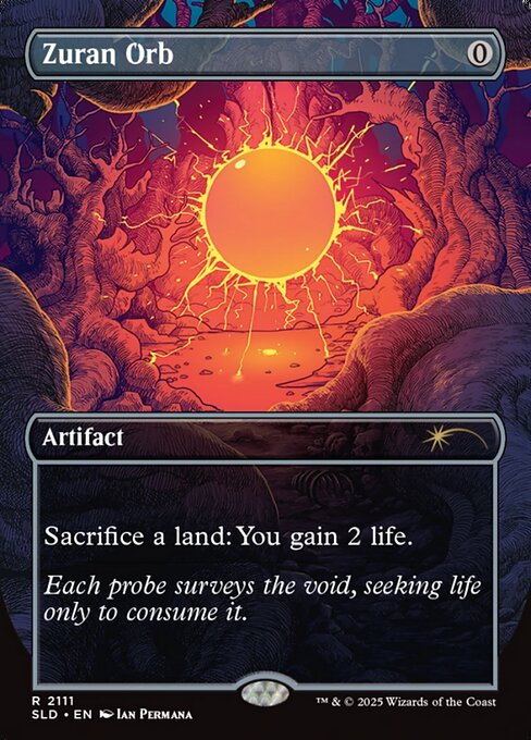 Magic the Gathering Card - Zuran Orb - MTG Circle