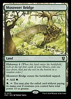 Magic the Gathering Card - Mosswort Bridge - MTG Circle