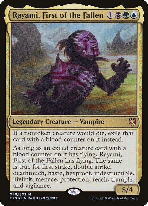 Magic the Gathering Card - Rayami, First of the Fallen - MTG Circle
