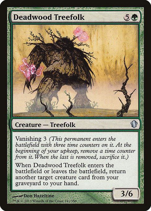 Magic the Gathering Card - Deadwood Treefolk - MTG Circle