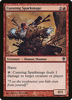 Magic the Gathering Card - Cunning Sparkmage - MTG Circle
