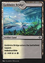 Magic the Gathering Card - Goldmire Bridge - MTG Circle