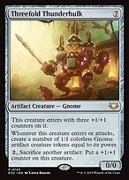 Magic the Gathering Card - Threefold Thunderhulk - MTG Circle