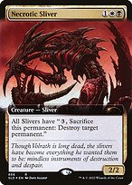 Magic the Gathering Card - Necrotic Sliver - MTG Circle