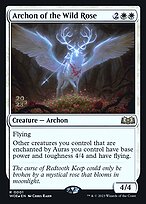 Magic the Gathering Card - Archon of the Wild Rose - MTG Circle