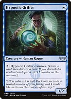 Magic the Gathering Card - Hypnotic Grifter - MTG Circle