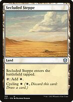 Magic the Gathering Card - Secluded Steppe - MTG Circle