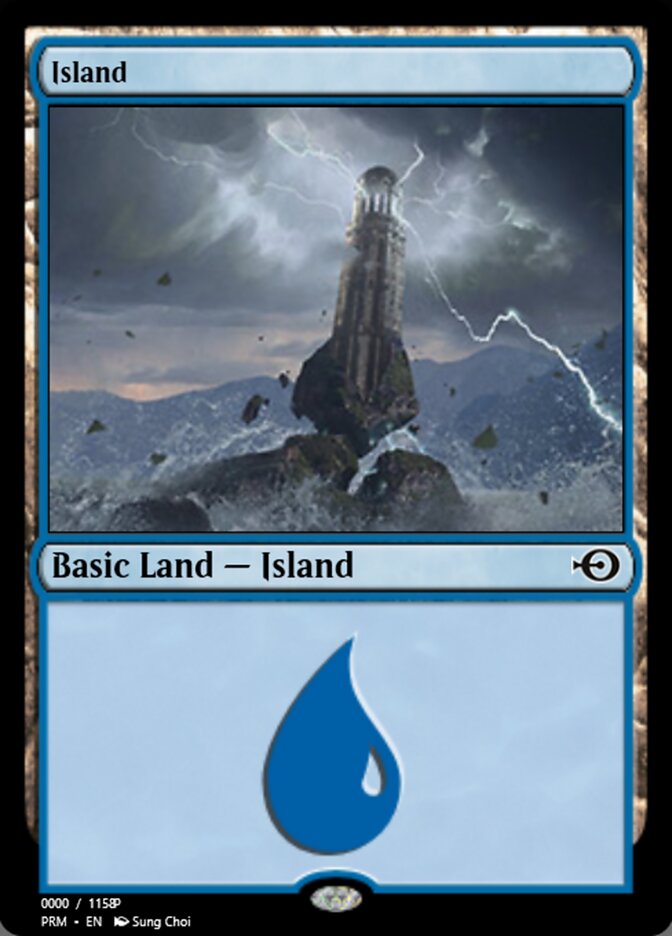 Magic the Gathering Card - Island - MTG Circle