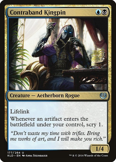 Magic the Gathering Card - Contraband Kingpin - MTG Circle