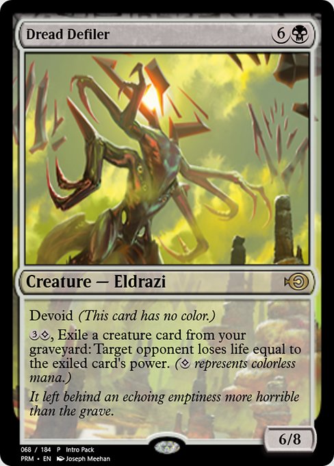 Magic the Gathering Card - Dread Defiler - MTG Circle