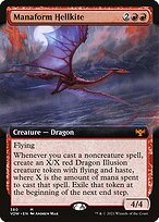 Magic the Gathering Card - Manaform Hellkite - MTG Circle